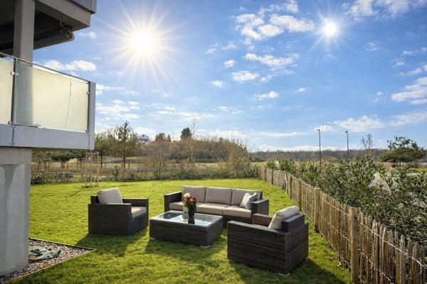 F3 récent, terrasse, jardin, garage double