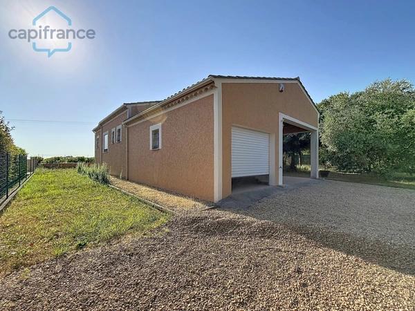 Maison à vendre 4 pièces plain-pied TORNAC (30)