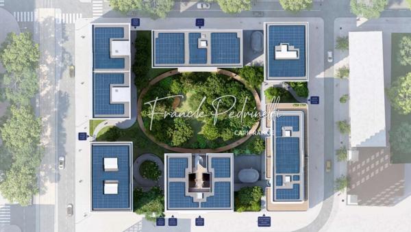 Appartement T4 de standing avec balcon vue dégagée au 8e étage – Lyon Confluence