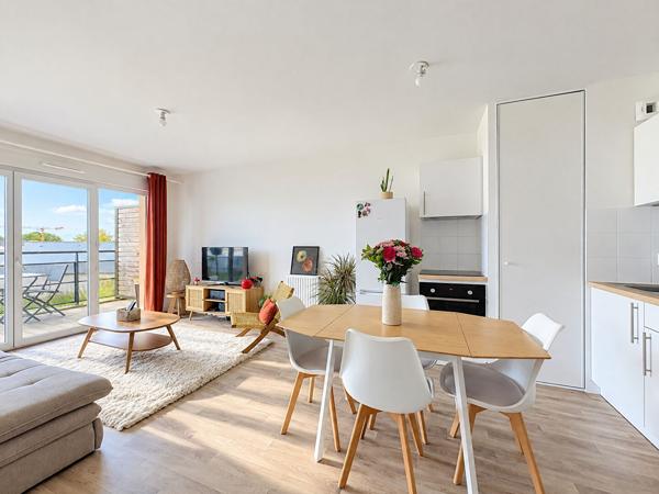 Appartement - T2 - 40m² - Balcon - Ascenseur - Place de parking - Hennebont