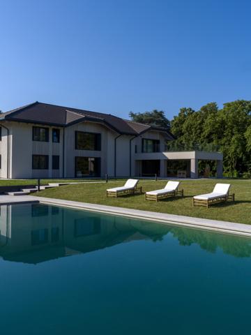 Nernier (74140) Villa contemporaine d’exception avec vue lac à Nernier