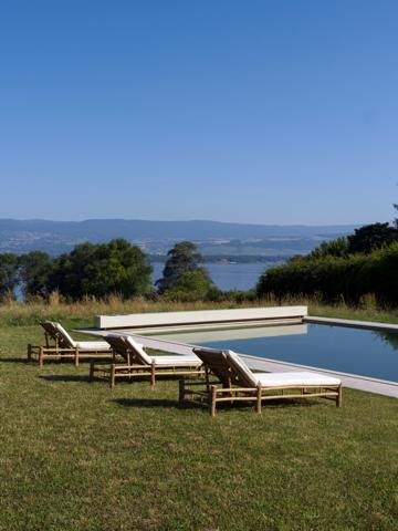 Nernier (74140) Villa contemporaine d’exception avec vue lac à Nernier