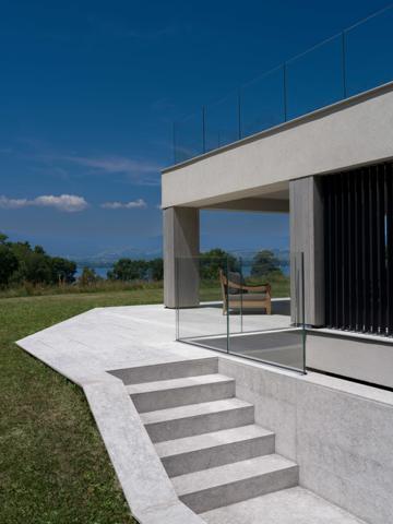 Nernier (74140) Villa contemporaine d’exception avec vue lac à Nernier
