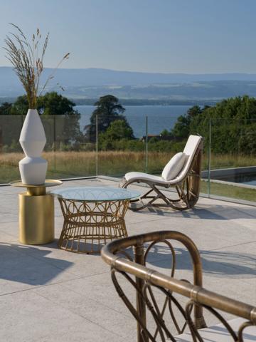 Nernier (74140) Villa contemporaine d’exception avec vue lac à Nernier