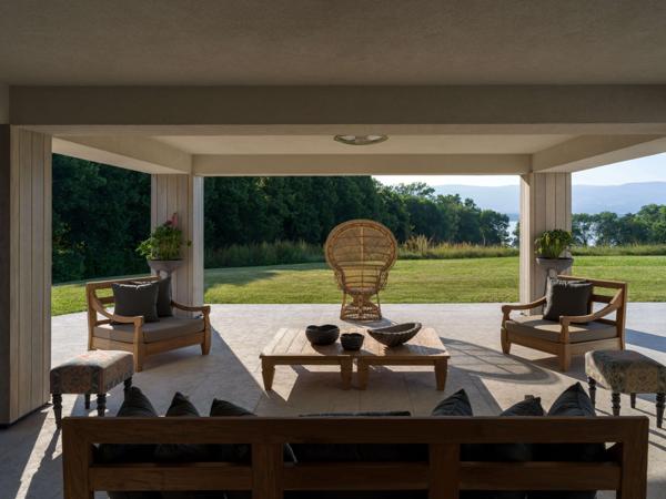 Nernier (74140) Villa contemporaine d’exception avec vue lac à Nernier