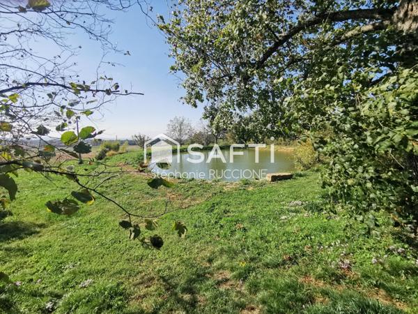 corps de ferme rénovée T6+ étang+11880m² de parcelle