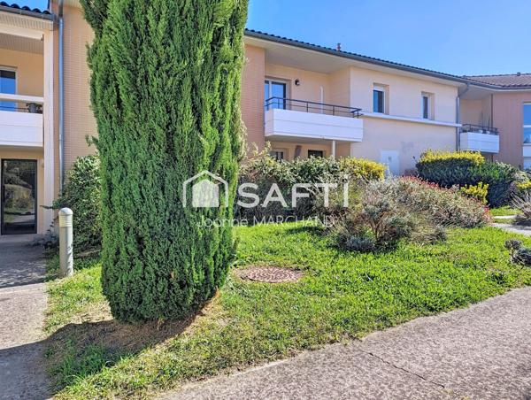 T3 avec petit jardin, produit rare - Auzeville Tolosane