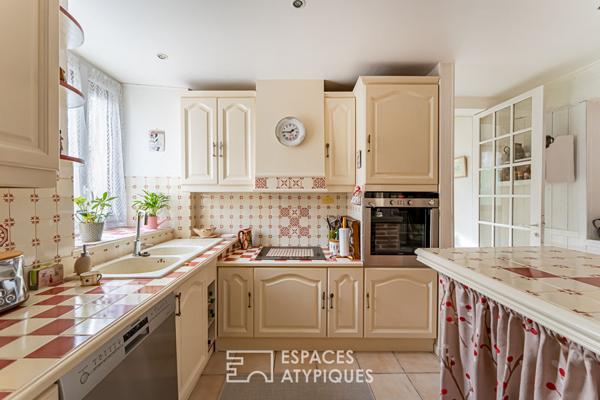 Maison et patio secret au coeur de Maule