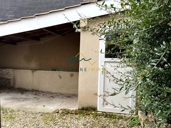 Maison T2 meublée avec climatisation et extérieur dans le centre ville de MARMANDE (47)