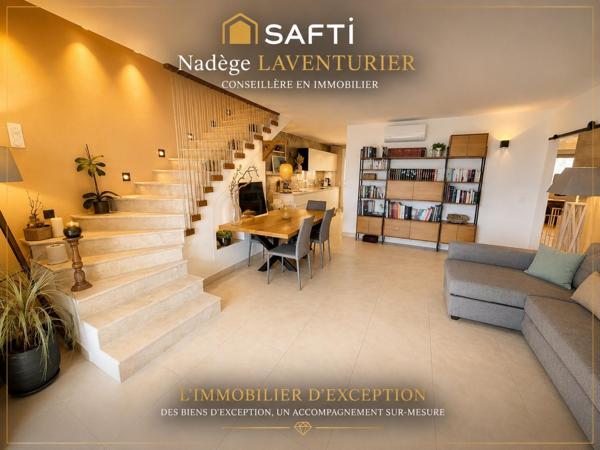 Duplex T5 d’exception en dernier étage