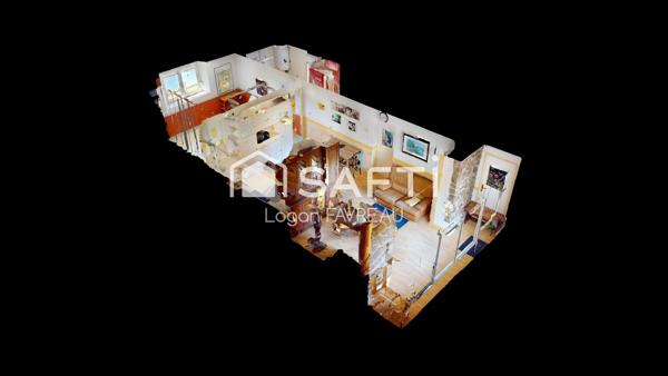Maison 170 m², 3 chambres et appartement T2 – Bretenoux