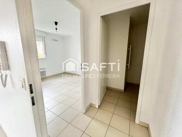 Appartement T2 avec balcon et parking
