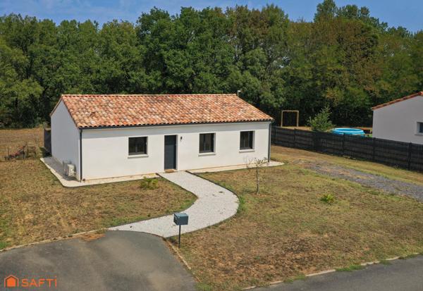 Maison plain-pied 91m2 - 3 chambres - Environnement rare