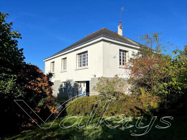 Maison de bourg Moëlan sur Mer 7 P 105 m2 -  Jardin arboré 650 m2