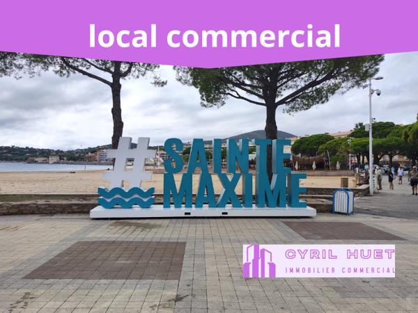 SAINTE MAXIME - MURS COMMERCIAUX LIBRES 27 m²