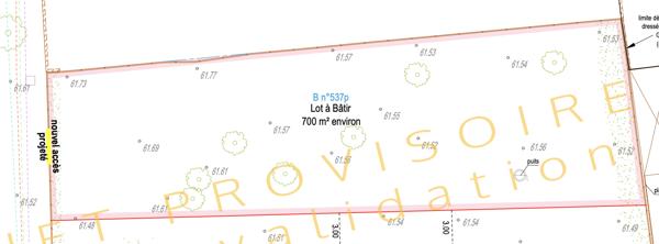 Brissac Loire Aubance, terrain à bâtir de 700 m2