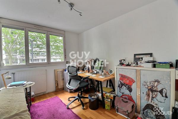 (Visite virtuelle) Appartement  T3 de 68 m² avec garage et cave, proche de la Part Dieu (69003)