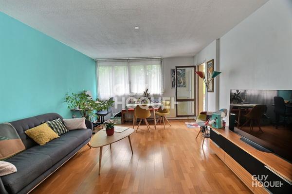 (Visite virtuelle) Appartement  T3 de 68 m² avec garage et cave, proche de la Part Dieu (69003)