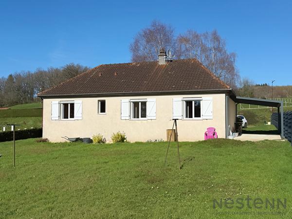 Charmante Maison de Plain-Pied  de 90m2 à Saint-Léger-le-Guérétois : Un Potentiel à Découvrir !