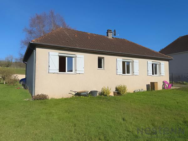Charmante Maison de Plain-Pied  de 90m2 à Saint-Léger-le-Guérétois : Un Potentiel à Découvrir !