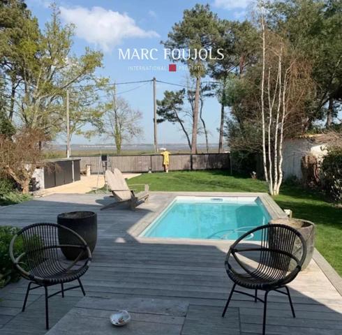Lège-Cap-Ferret – Villa et dependance 4 chambres – vue Bassin avec piscine