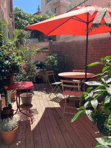 Vente Appartement à Nice 2p rez de jardin