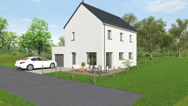 Terrain + Maison à vendre 5 pièces - 112 m²