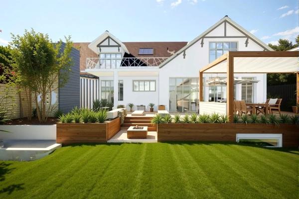 Maison d’architecte de 389 m2 sur terrain de 6000 m2