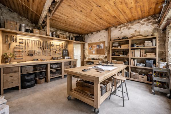 Maison avec fort potentiel -3/4 chambres possibles  –  Secteur calme - proche  Dreux  – Terrain 1 355 m² 