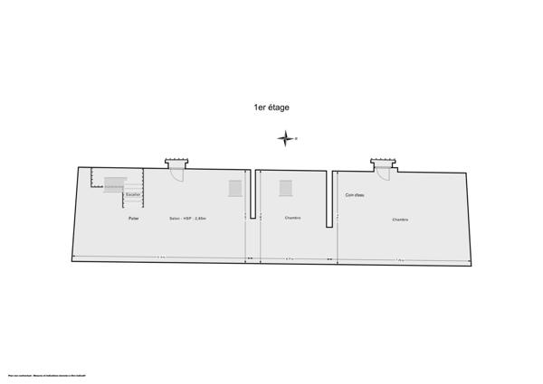 Maison avec fort potentiel -3/4 chambres possibles  –  Secteur calme - proche  Dreux  – Terrain 1 355 m² 