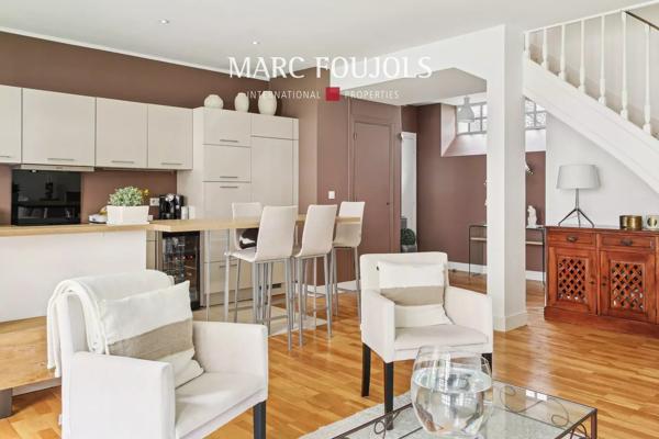 Paris XVI Flandrin – Henri Martin duplex avec balcon.