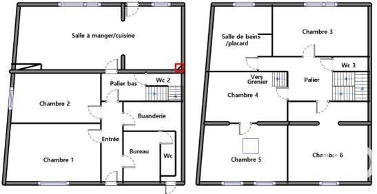 Maison à vendre 7 pièces 150 m² Le Haillan