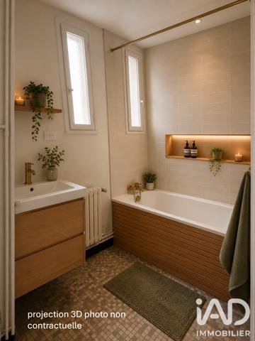 Appartement à vendre 2 pièces 50,08 m² Saint-Cyr-sur-Loire