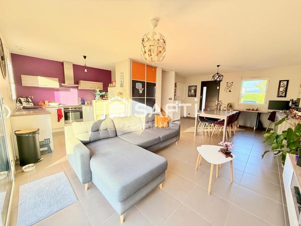 Maison lumineuse, 3 chambres, au calme