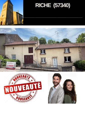 Maison à fort potentiel, en campagne mosellane.
