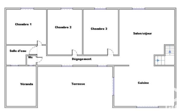 Appartement à vendre 4 pièces 148 m² Les Chères