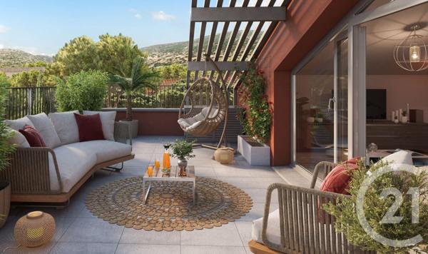 Appartement T4 à vendre  4 pièces - 91,14 m2 BORMES LES MIMOSAS - 83