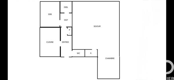 Appartement à vendre 2 pièces 51 m² Avon