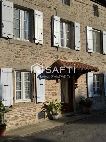 En pierre - Grange & jardin  attenants - 2 à 4 chambres