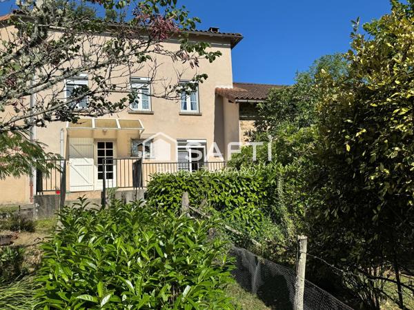 En pierre - Grange & jardin  attenants - 2 à 4 chambres