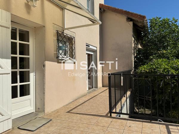 En pierre - Grange & jardin  attenants - 2 à 4 chambres