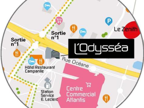 EXCLUSIVITE A LOUER : Emplacement Exceptionnel Bureaux Agence RDC 320 m2 - ATLANTIS