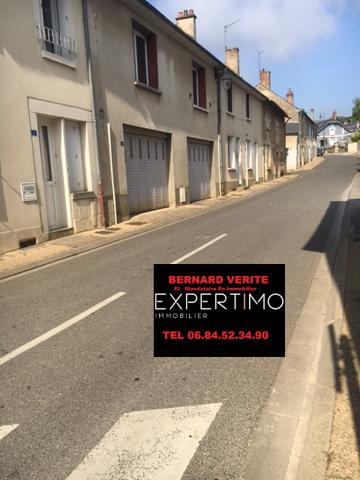 Menetou-Salon (18510) Maison de Ville de Type 3 Pièces de 64m2 avec 2 Garages au Centre de Menetou-Salon