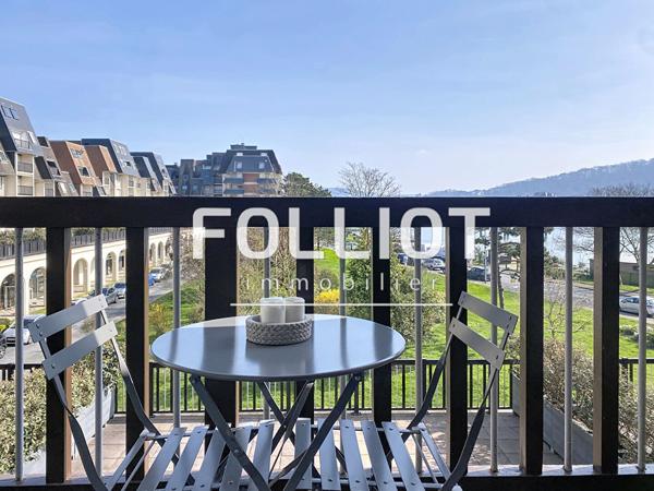A vendre, appartement Cabourg 2 pièces Vue sur la Dives