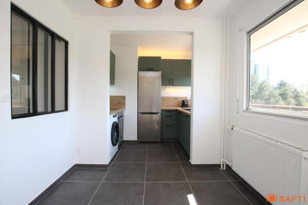 Appartement 3 pièces, ravalement récent.
