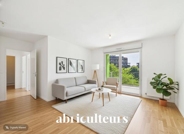 T3 lumineux 57 m² avec terrasse en vente à Cenon