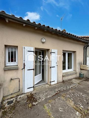Maison de 72 m², 2 chambres, dépendance