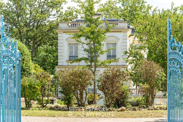 Prestigieuse propriété, chargée d’histoire (style Napoléon III) au coeur du Vésinet Sud