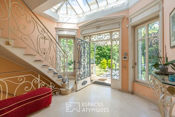 Prestigieuse propriété, chargée d’histoire (style Napoléon III) au coeur du Vésinet Sud