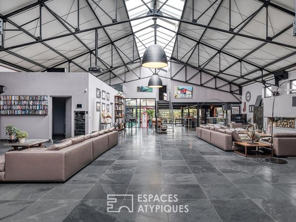 Loft d’exception au bord de l’eau, avec jardin et piscine intérieure